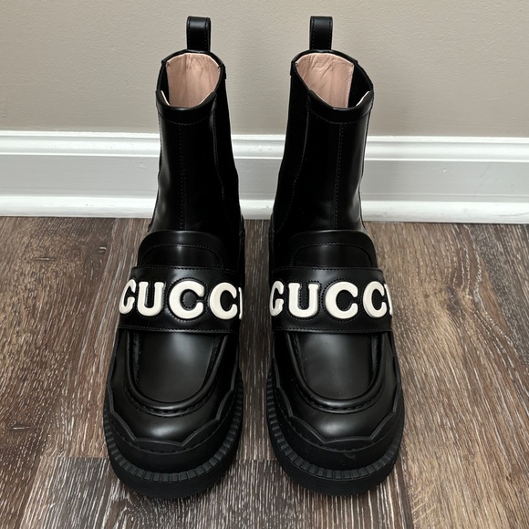 SOLD❗️Gucci logo boots, 36 - Picture 2 of 10